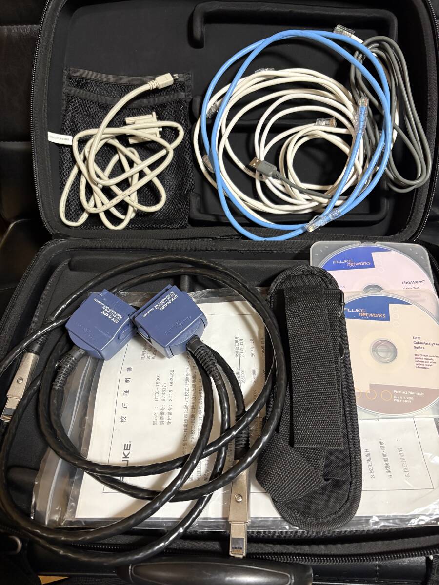 Fluke Networks DTX-1800 Cable Analyzer with Smart Remote Set (as-is) [j1246913578]