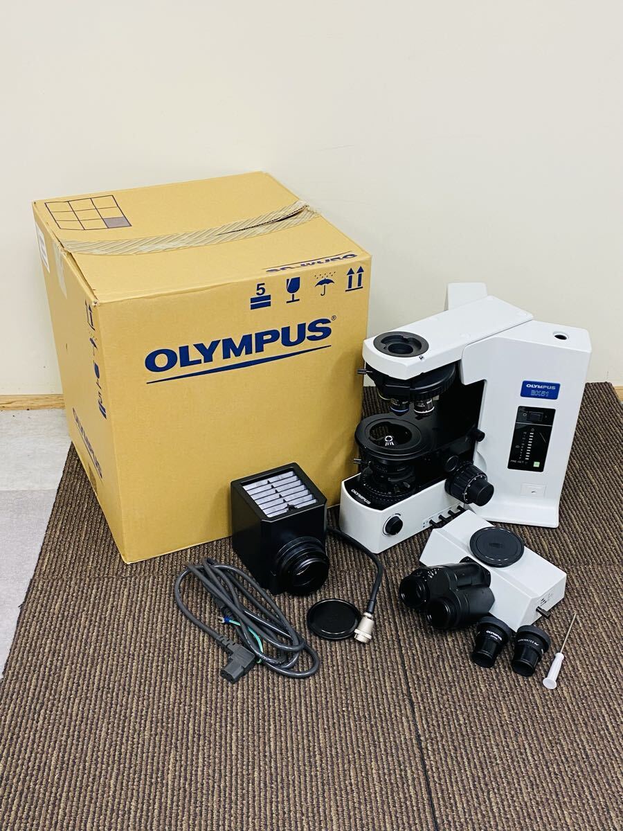 Olympus BX51TF Biological Microscope U-TR30-2 Eyepiece U-LH100-3 Lamp House [n1246923401]