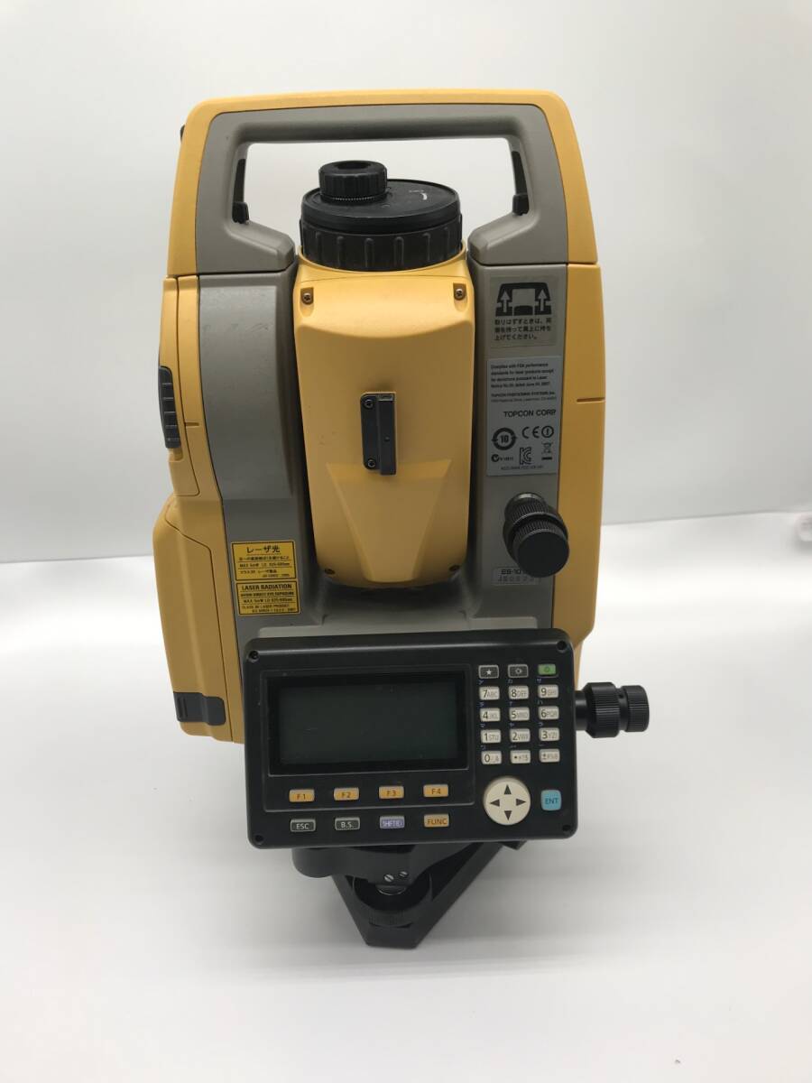 Topcon ES-107F Total Station with 2 Batteries [q1246912483]