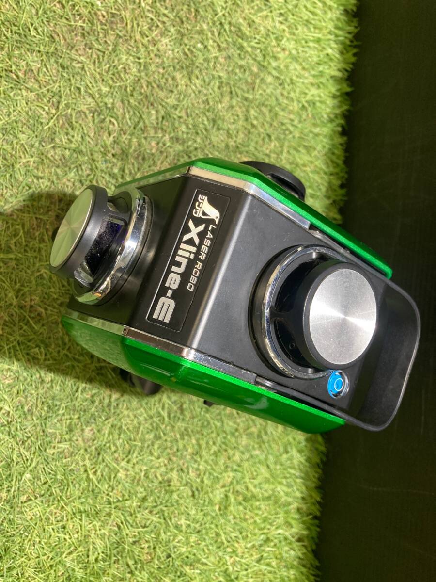 Shinwa Sokutei 71610 Laser Level LASER ROBO Xline-E Green with Receiver and Tripod [b1246924174]