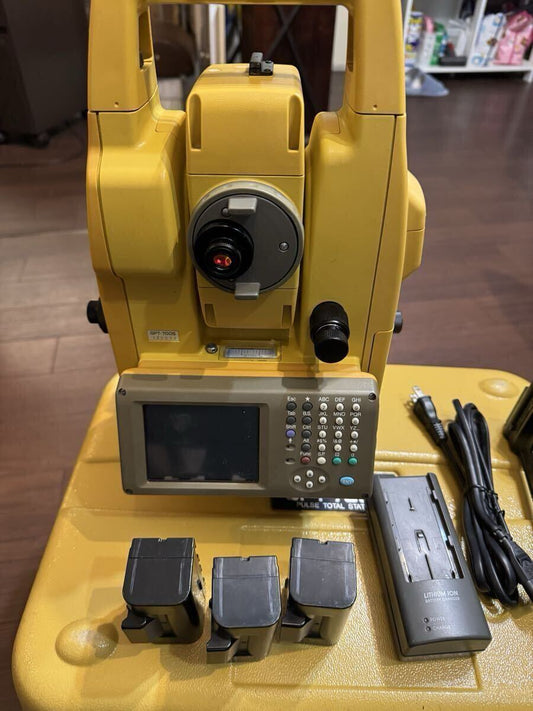Topcon GPT-7005 Total Station with 3 Batteries and Charger [r1247182348]