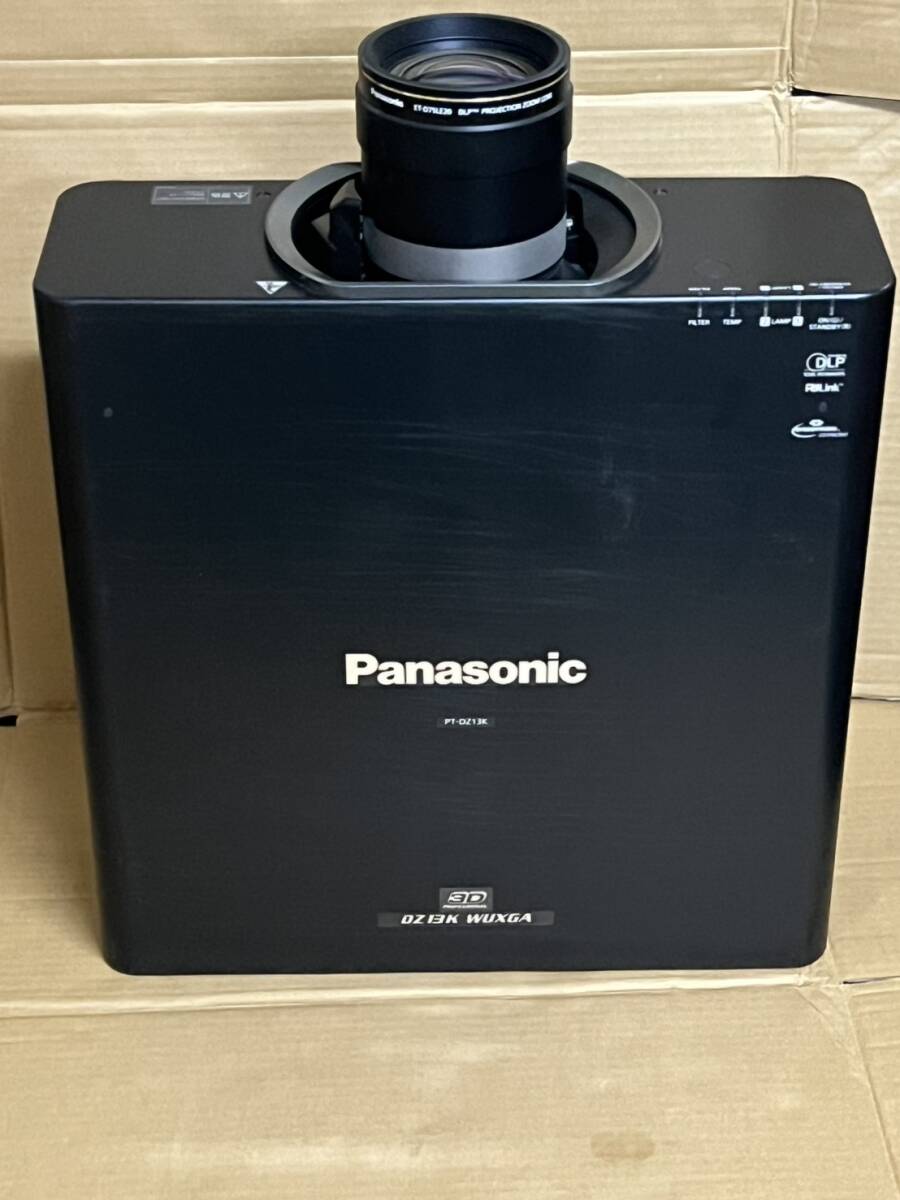 Panasonic PT-DZ13K Projector 12000lm with ET-D75LE20 Lens [d1247297630]