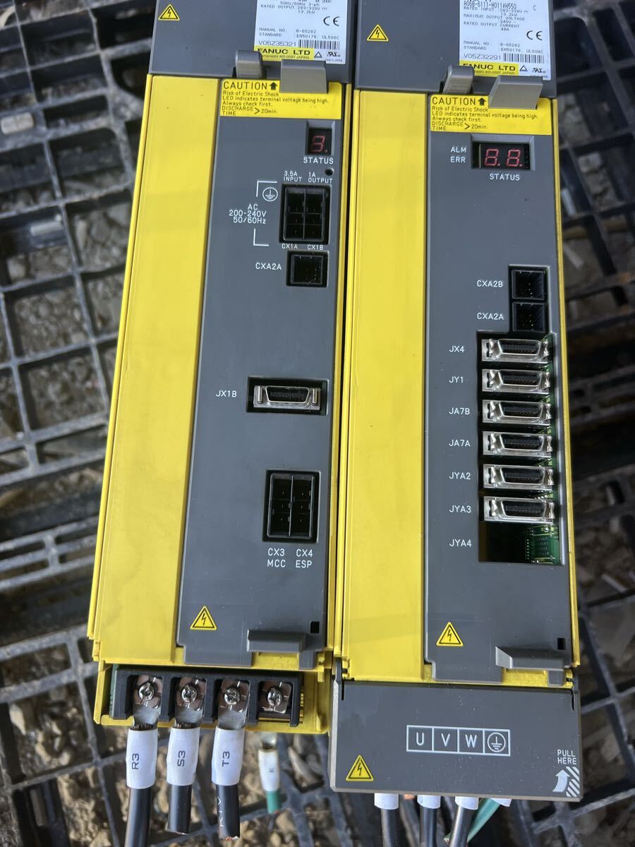 FANUC A06B-6110-H011 Servo Amplifier Set A06B-6111-H011#H550 C [v1247334311]