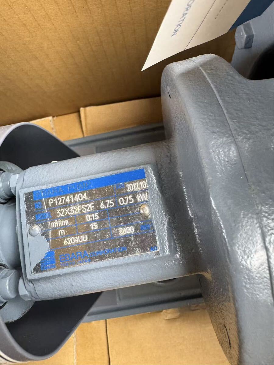 Ebara 32X32FS2F Centrifugal Pump 200V [x1247617859]