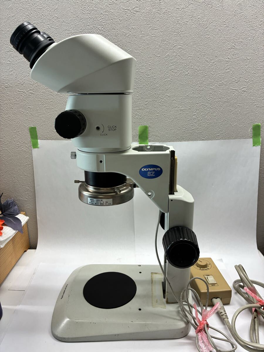 Olympus SZX7 Stereo Microscope with WHSZ15X-H Eyepieces and HDR61WJ LED Illumination [q1247694694]