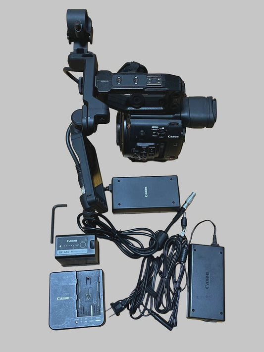 Canon EOS C200 Professional Video Camera with 2 x 128GB Battery Charger Adapter [z691368962]