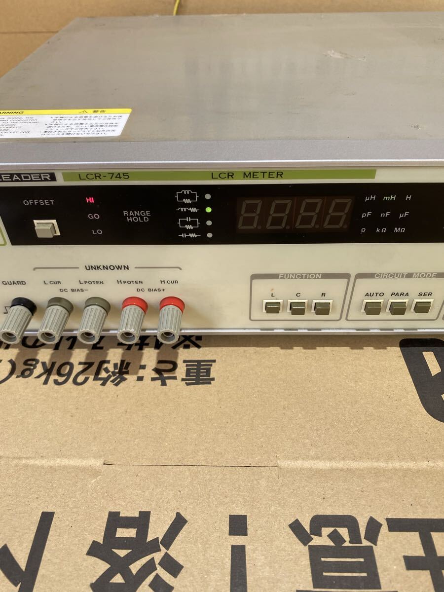 Leader LCR-745 LCR Meter [k1248799454]