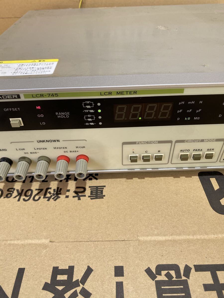 Leader LCR-745 LCR Meter [k1248799454]