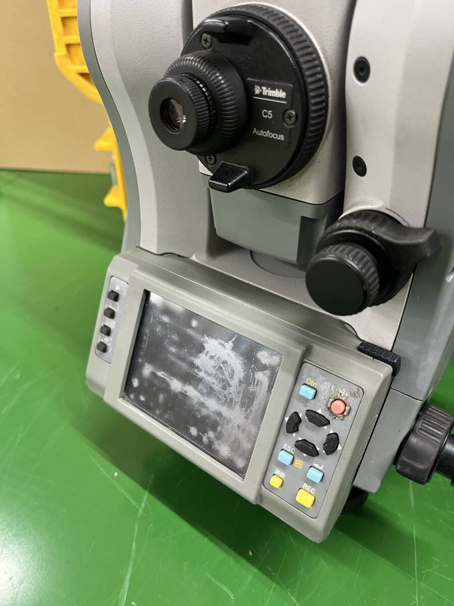 Trimble C5 Total Station with 4 Batteries and Charger (for parts or not working) [t1248894842]