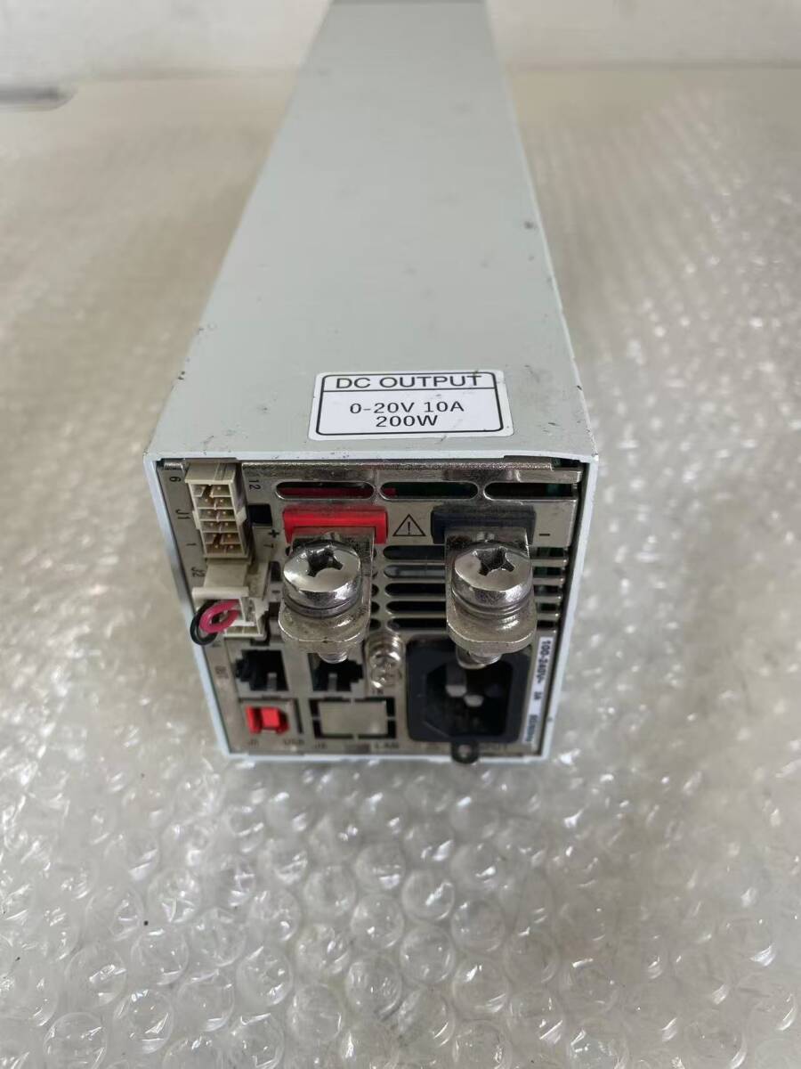 KIKUSUI PAV2010 DC Power Supply 0-20V 10A (as-is) [w1249068601]