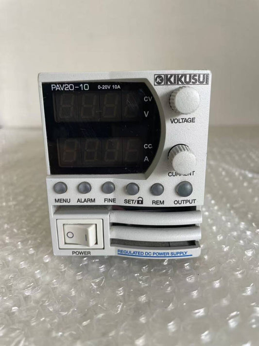 KIKUSUI PAV2010 DC Power Supply 0-20V 10A (as-is) [w1249068601]