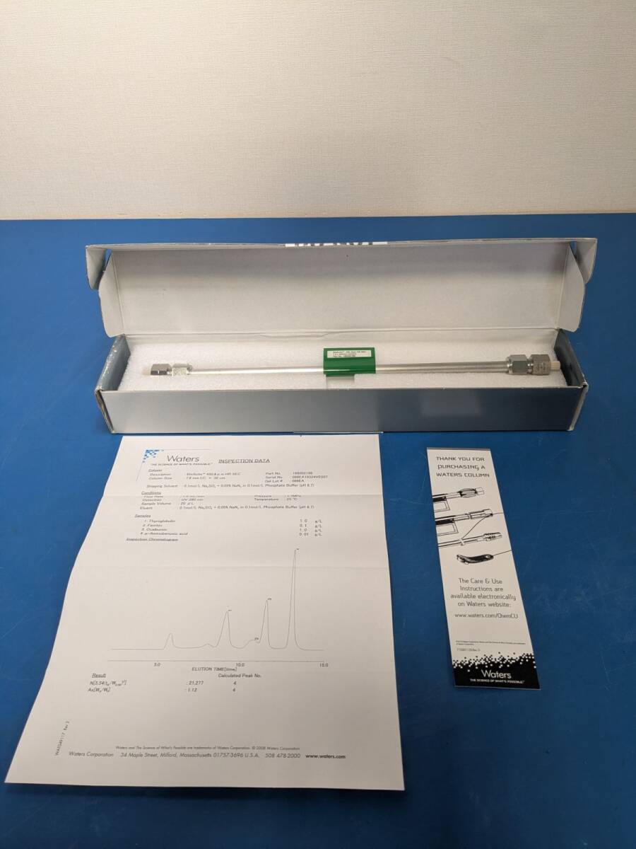 Waters 186002166 HPLC BioSuite 450 8μm HR SEC 7.8×300mm Column [x1249782413]