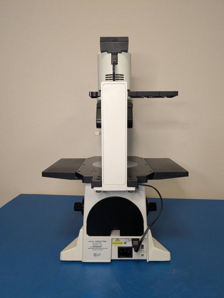 Olympus CK40-F100 Inverted Biological Microscope with 3 Objective Lenses [n1249786751]