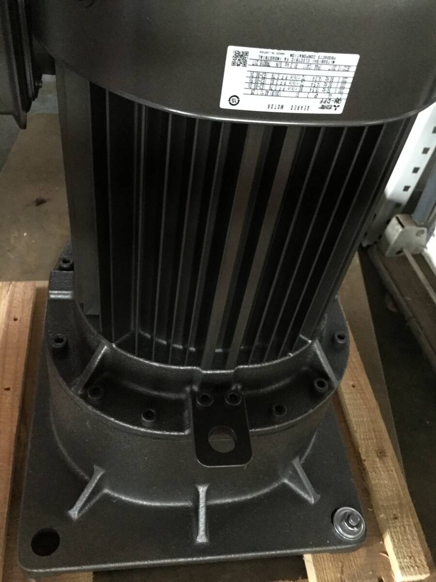 Mitsubishi Electric GM-D DP Gear Motor 3.7kW 4P 3-Phase (as-is) [x1249817026]