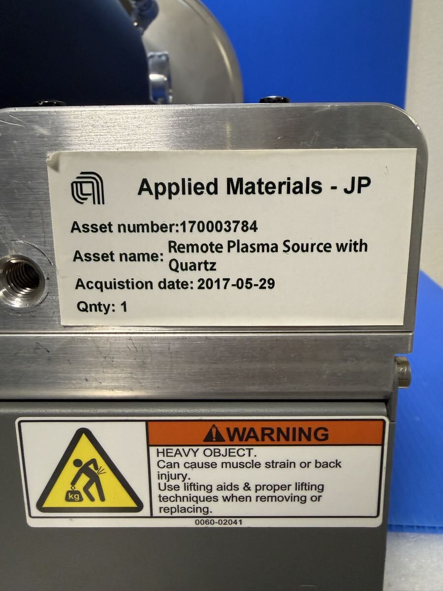 Applied Materials K487 Remote Plasma Source [r1249878106]