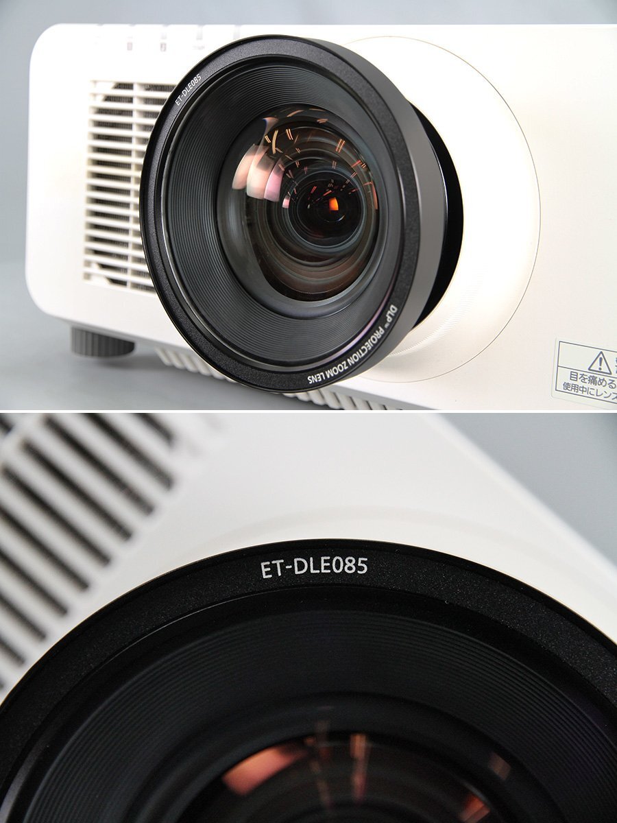 Panasonic PT-RZ660JW DLP Projector 6000 Lumens 1031h Usage ET-DLE085 [b1250091402]