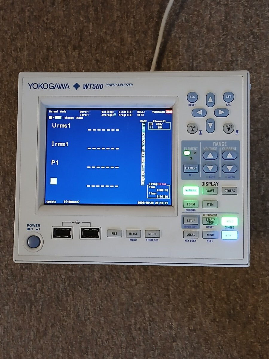 Yokogawa WT500 Power Analyzer [w1250103409]