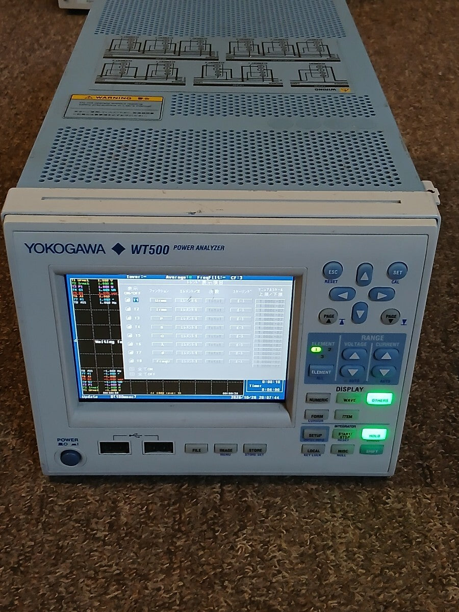 Yokogawa WT500 Power Analyzer [w1250103409]