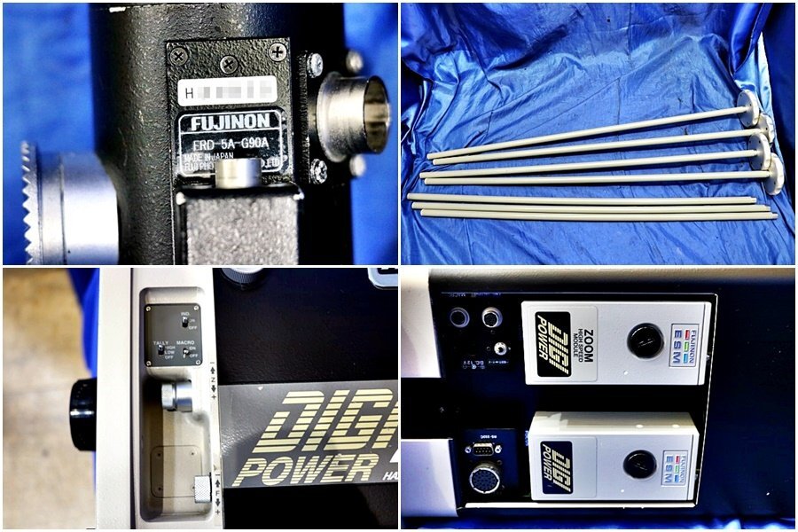 Fujinon DIGI POWER26 HA26x6.7 BEPS-JQ1A Studio Lens Set of 2 + ERD-5A-G90A Zoom Demand Relay [k1185893800]