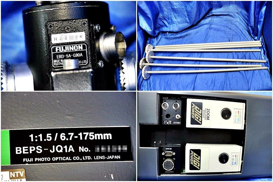 Fujinon DIGI POWER26 HA26x6.7 BEPS-JQ1A 26x HD Studio Lens Set of 2 + ERD-5A-G90A Zoom Demand Relay [c1185884630]