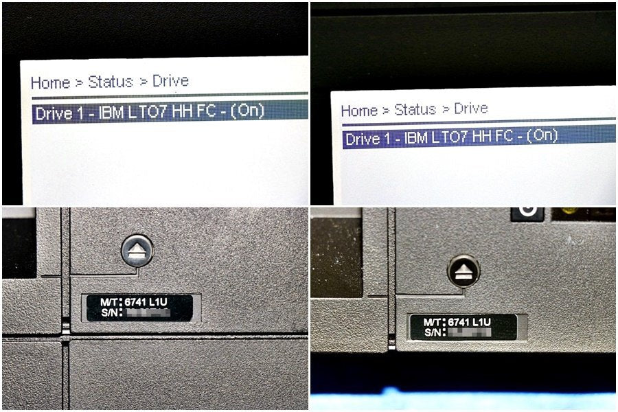 IBM TS4300 6741L 1U Tape Library with LTO7 Drive 2 Units [v1188578428]