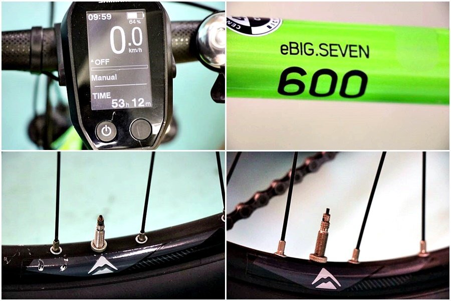MIYATA MERIDA eBIG.SEVEN 600 Electric Mountain Bike E-MTB 14Ah 43 Size [1195323449]