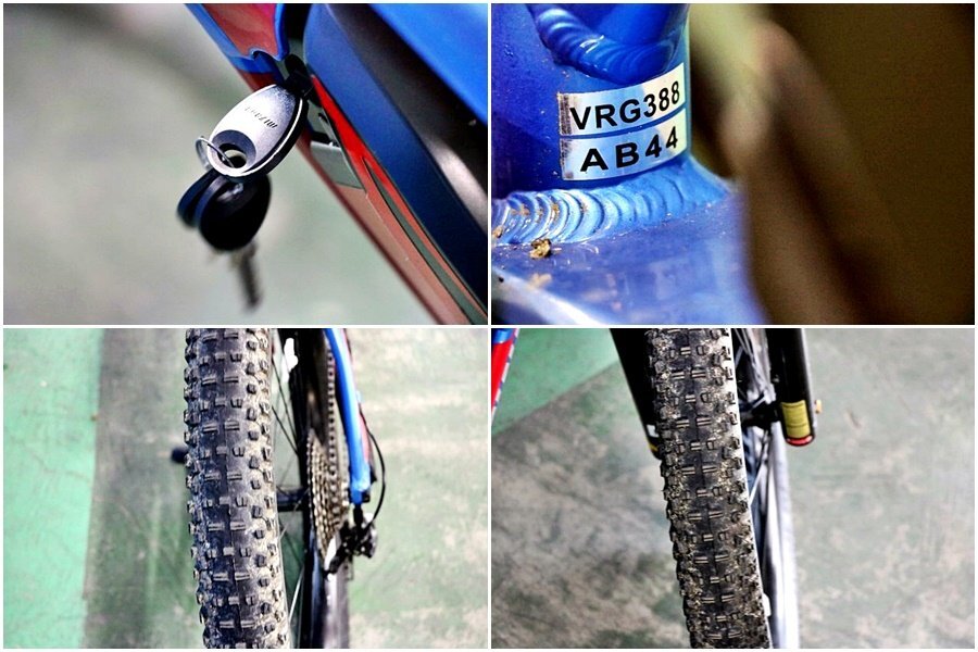 Kamijin 111 MIYATA Ridge Liner VRG388 Mountain Bike Electric Assist Bicycle 27.5-inch 10-tier 38 size [q1198291724]