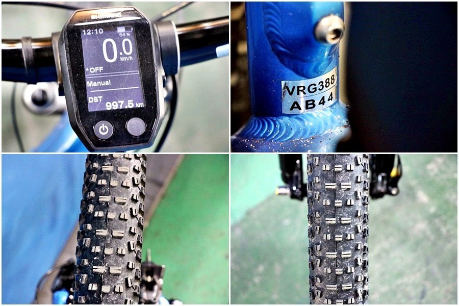 Kamijin VRG388 Mountain Bike Electric Assist Bicycle 27.5 10 Speed 38 Size [r1205110556]