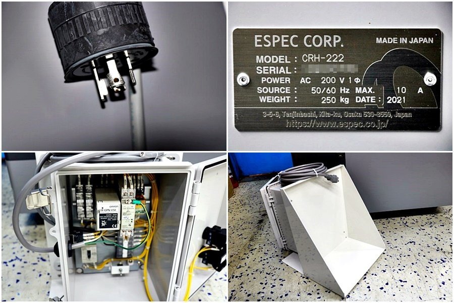 ESPEC CRH-222 Low Temperature and Humidity Unit Three-phase 200V Water Leak Detection Box [g1205315798]