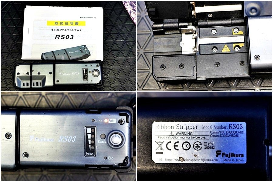 Fujikura CT-30 Optical Fiber Fusion Splicer with Holder, Manual & Case [g1208336795]
