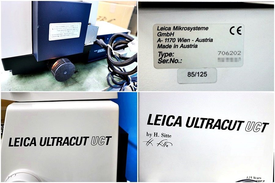 Leica Ultramicrotome ULTRACUT UCT Ultramicrotome Accessories 61416Y [q1211170658]