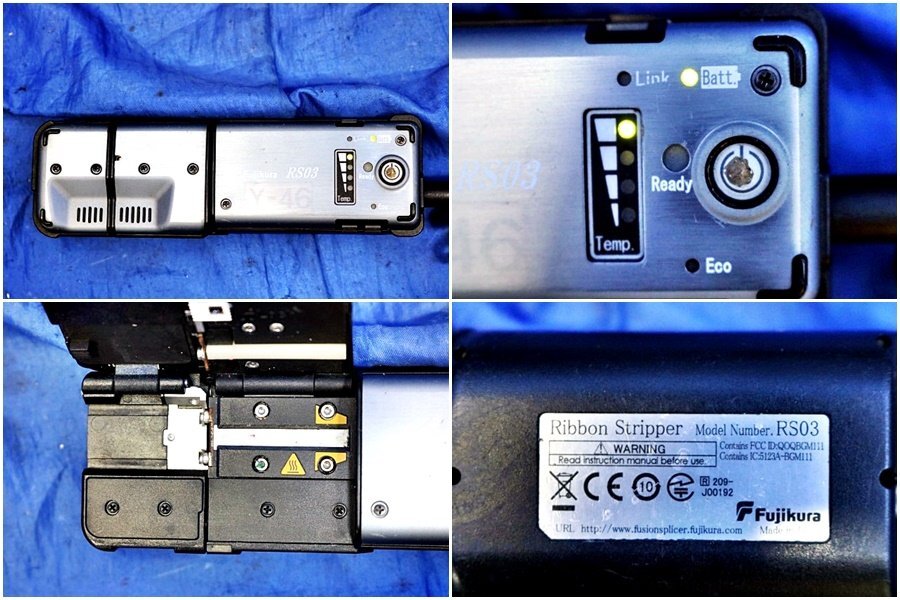 Fujikura CT-30 Fusion Splicer with Various Holders and Manual [x1211661437]