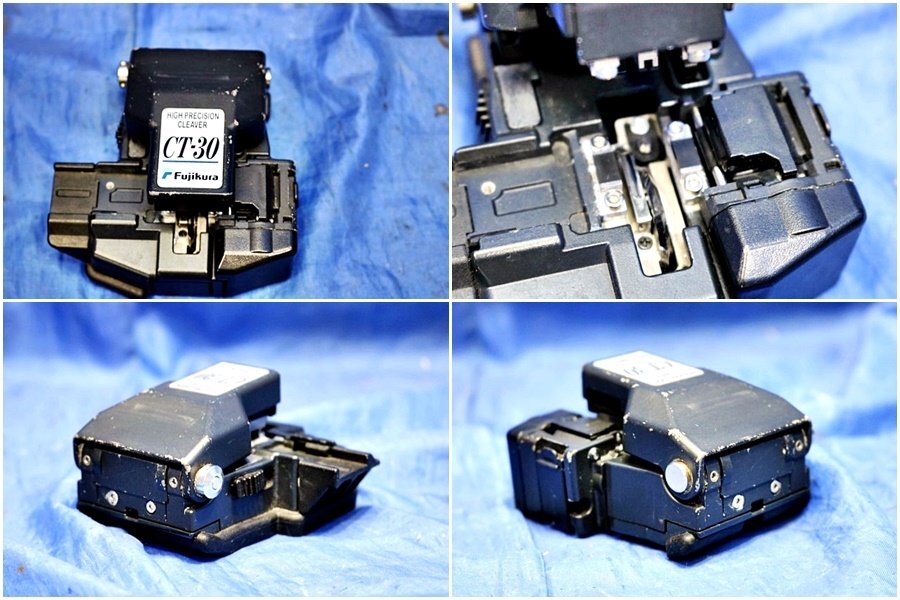 Fujikura CT-30 Fusion Splicer with Various Holders and Manual [x1211661437]