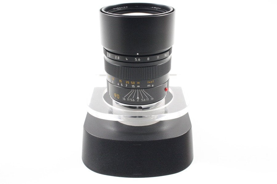 LEICA SUMMICRON-M 90mm F2 E55 3482980 Single Focus Portrait Lens Built-in Hood [n1214632825]