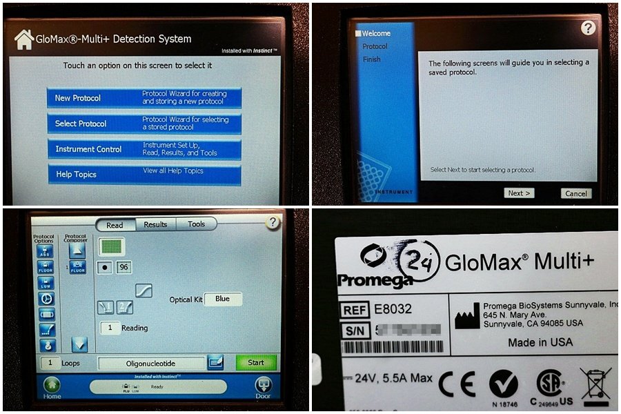 Promega GloMax-Multi+ Detection System E8032 Multimode Plate Reader [w1217751671]