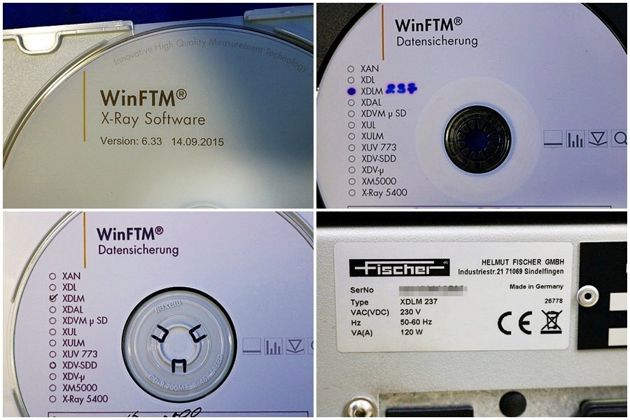 Fisher FISCHERSCOPE X-RAY XDLM-237 Measuring Device with Software and PC [k1218600720]