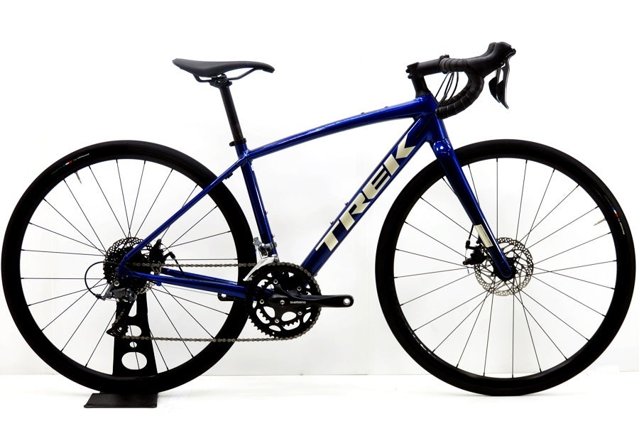 TREK Domane AL2 Disc Claris Aluminum Road Bike 49 Size 2x8 Speed Blue [n1219354312]