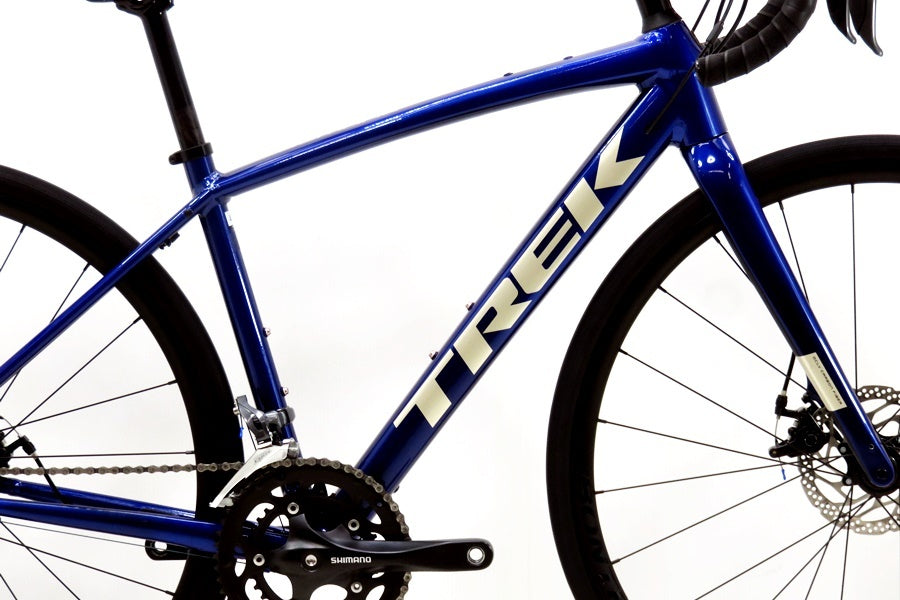 TREK Domane AL2 Disc Claris Aluminum Road Bike 49 Size 2x8 Speed Blue [n1219354312]