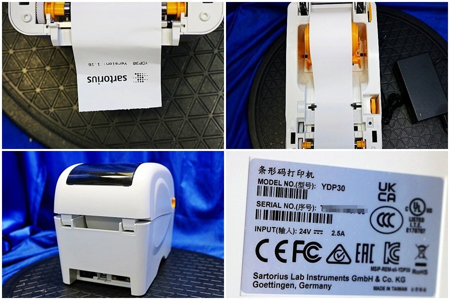 Sartorius CubisII MCA225S-2S01-I Electronic Balance with Printer and Manual [n1219973979]
