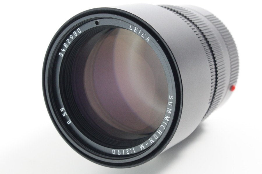 Leica Summicron-M 90mm F2 E55 3482980 Single Focus Portrait Lens with Built-in Hood [s1220378029]