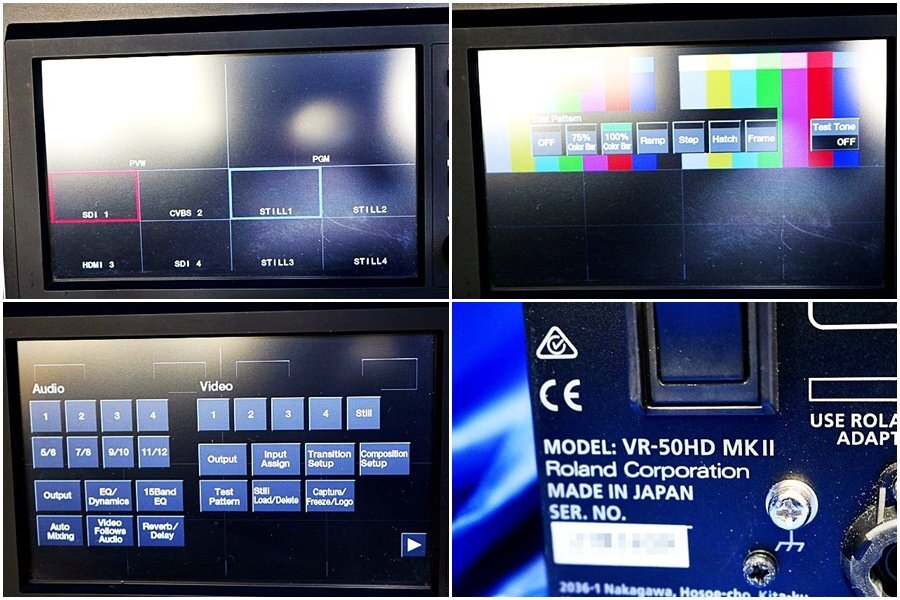 Roland VR-50HD MK2 AV Mixer Switcher [c1228039524]