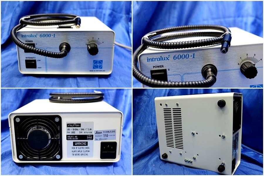 Leica MZ6 Zoom Stereo Microscope with Intralux 6000-1 Light Source [l1229227440]