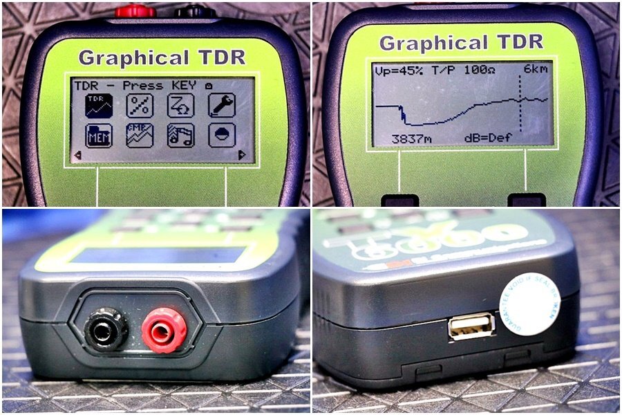 GOODMAN TX6000 TDR Cable Diagnostic and Measurement Device with Software and Manual [q1234499520]