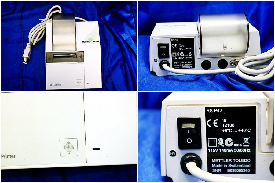 Mettler Toledo XP205DRV Semi-Micro Balance with RS-P42 Printer [m1236957311]