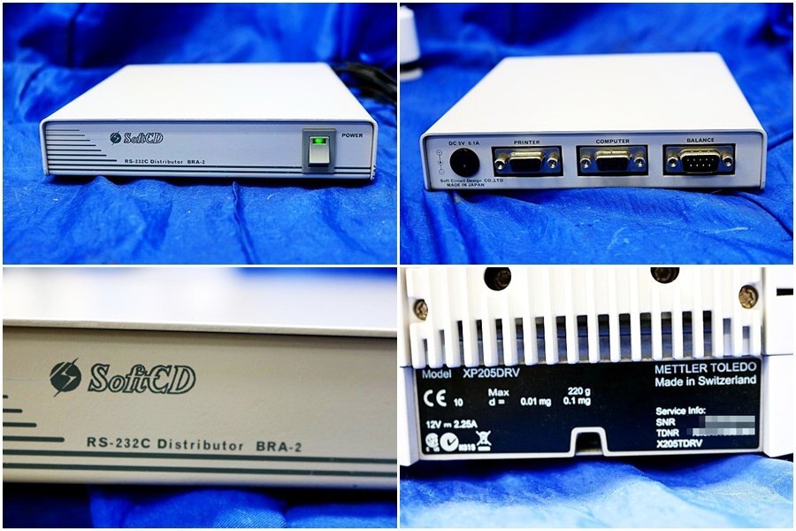 Mettler Toledo XP205DRV Semi-Micro Balance with RS-P42 Printer [m1236957311]