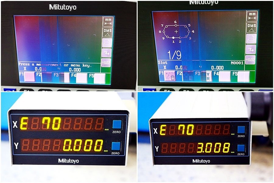 Mitutoyo MF-A2010B Measuring Microscope 2-Axis with QM-Data200 [f1238169492]
