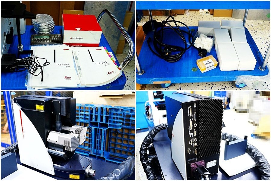 Leica TCS SP5 Confocal Laser Microscope DMI6000 CS with 5 Objectives [f1241342368]
