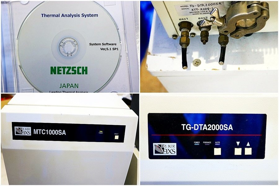 Bruker TG-DTA2000SA MTC1000SA Thermal Analysis System with TAPS3000S Software [k1241502451]