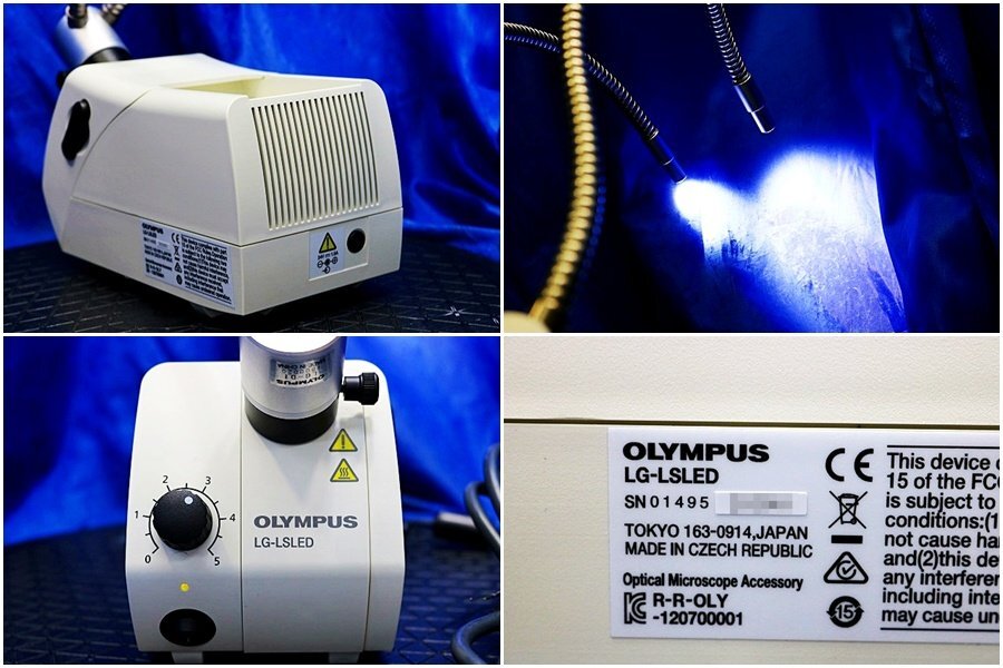Olympus BX50F Biological Microscope with Sony CCD-IRIS Camera 100W Halogen 2 Objective Lenses (as-is) [k1243026828]