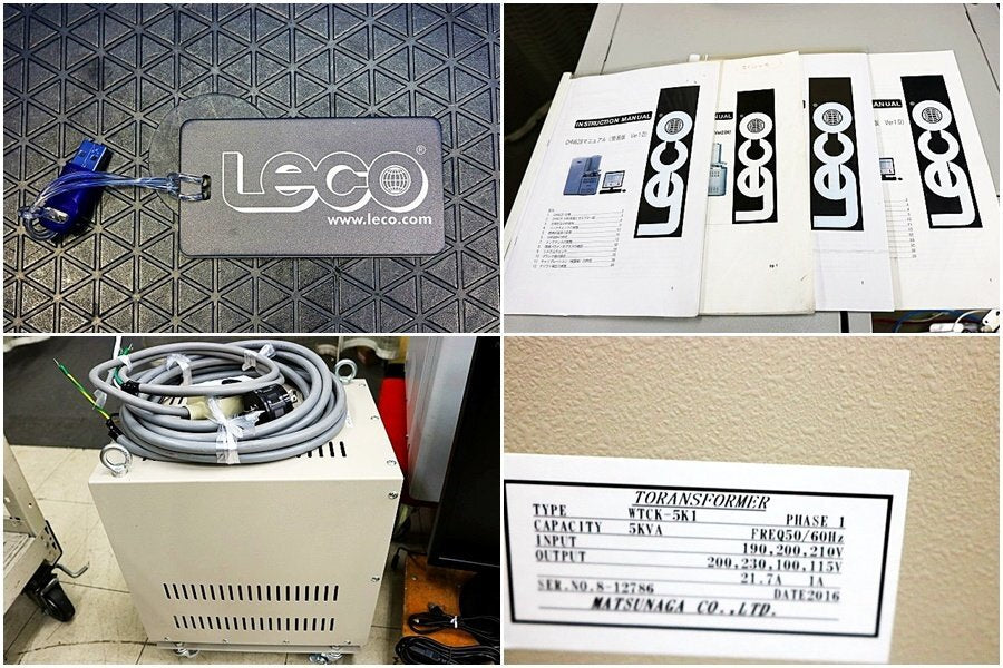 LECO CHN628 Elemental Analyzer Carbon Hydrogen Nitrogen 230V with USB Dongle [d1243332201]